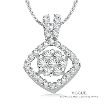 Diamond Pendants at Timothy