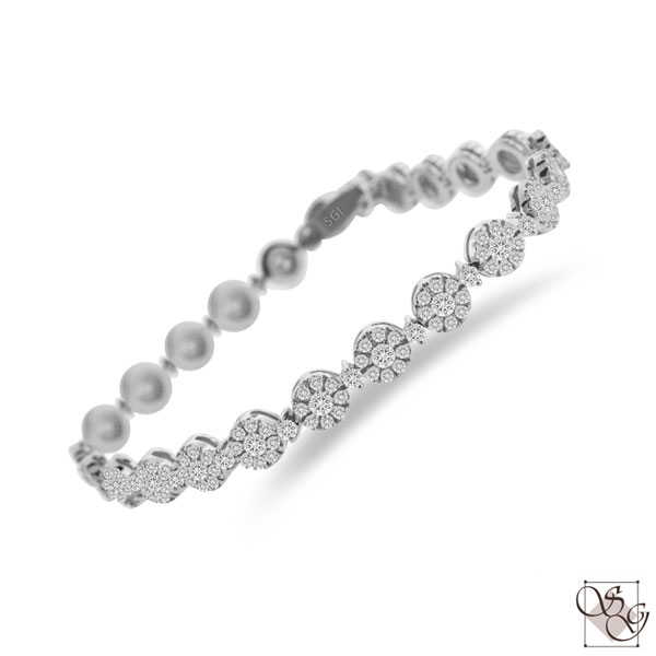 Diamond Bangles at J. David Jewelry