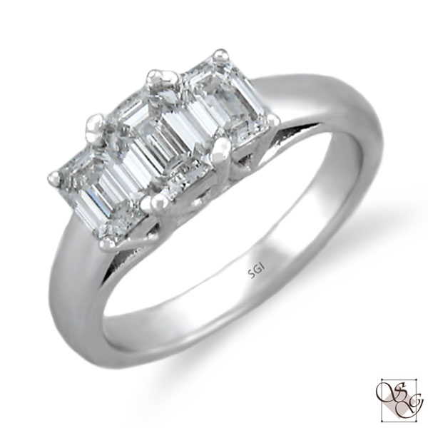 Three Stone Rings at J. David Jewelry
