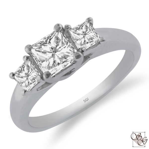 Three Stone Rings at J. David Jewelry