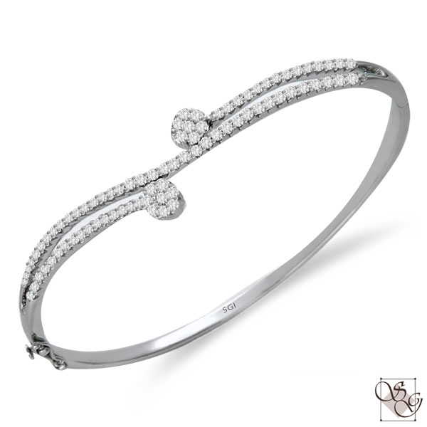 Diamond Bangles at J. David Jewelry