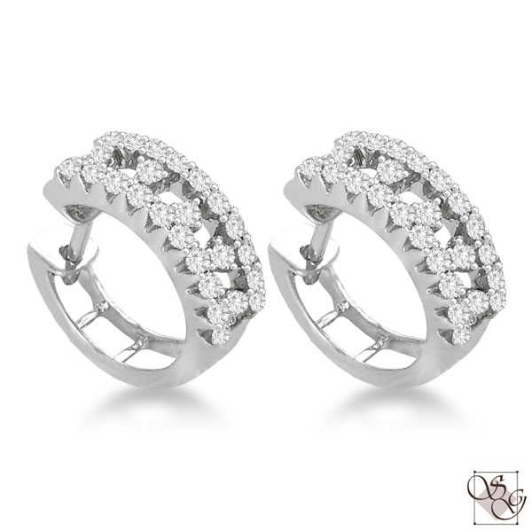 Diamond Earrings at J. David Jewelry